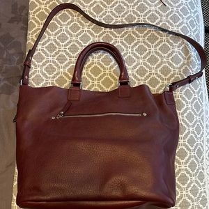 NWOT Shinola Burgundy Satchel
